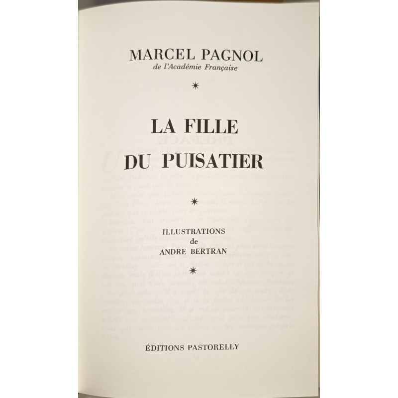 La fille du puisatier / illustrations de andré bertran