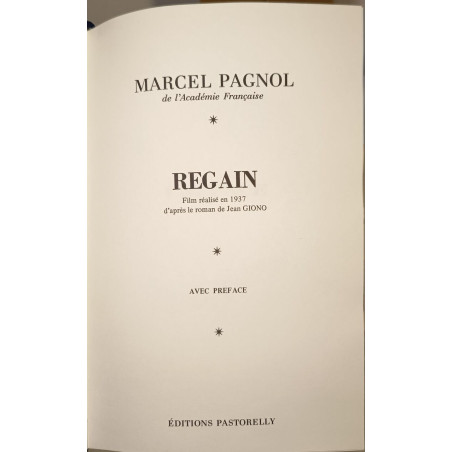 Regain - illustré par suzanne ballivet