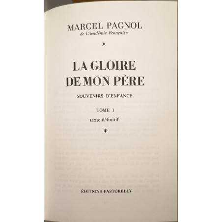 La gloire de mon pere / illustrations de dubout