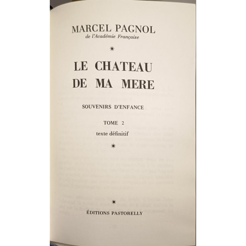 Le chateau de ma mere / illustrations de dubout