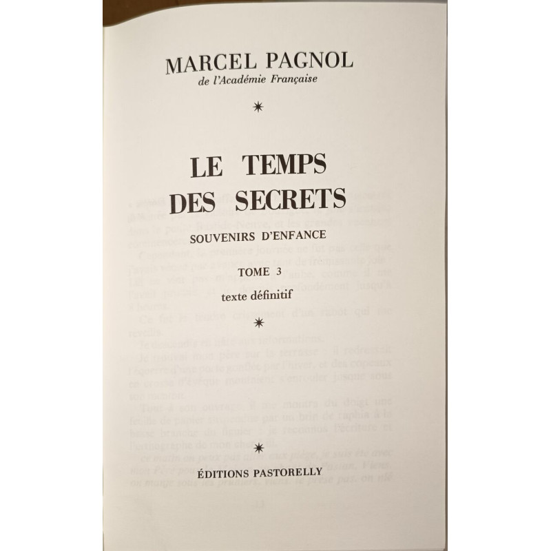 Le temps des secrets / illustrations de dubout