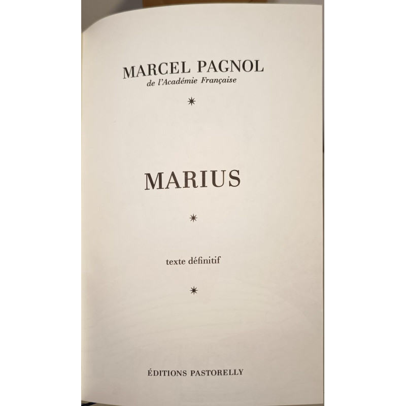 Marius / illustrations de suzanne balivet