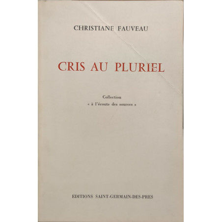 Cris au pluriel / EO