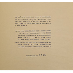Gilles exemplaire EO numérotée 1599/2500