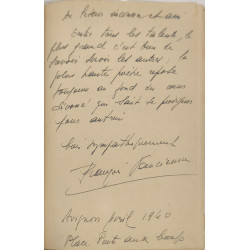 L'Écrivain et le Service de la Cité exemplaire dédicacé par l'auteur