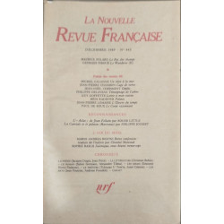 La nouvelle revue française n° 443 / EO numerotée sur velin ( n° 6)