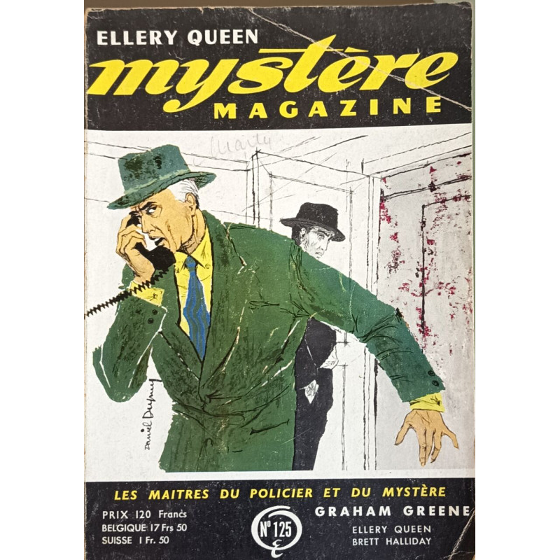 Mystère Magazine n°125 Juin 1958