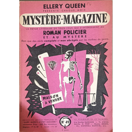 Mystère-Magazine n°49 Février 1952