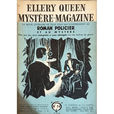 Mystère-Magazine n°74 Mars 1954