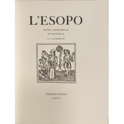 L'Esopo: rivista trimestrale di bibliofilia N°15 Sttembre 1982