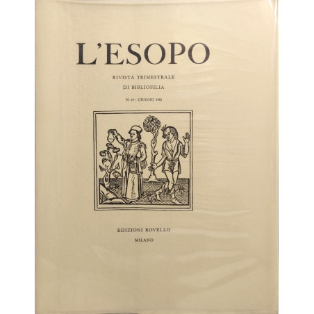 L'Esopo: rivista trimestrale di bibliofilia N°14 Giugno 1982