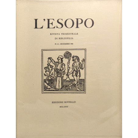 L'Esopo: rivista trimestrale di bibliofilia N°16 Dicembre 1982