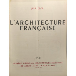 L'Architecture française : Architecture - Urbanisme - Décoration N°20
