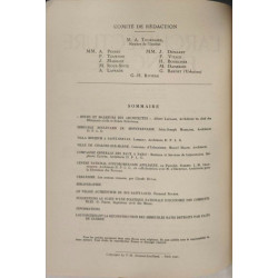 L'Architecture française : Architecture - Urbanisme - Décoration N°10