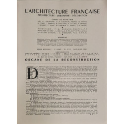L'Architecture française : Architecture - Urbanisme - Décoration...