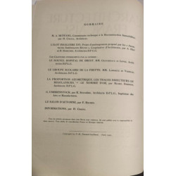 L'Architecture française : Architecture - Urbanisme - Décoration N°2