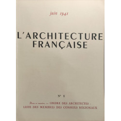 L'Architecture française : Architecture - Urbanisme - Décoration N°8