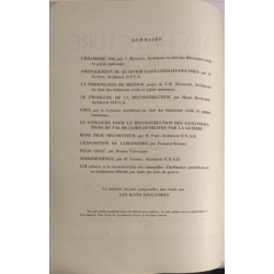 L'Architecture française : Architecture - Urbanisme - Décoration N°1