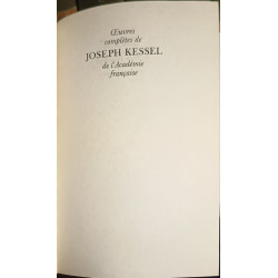 Joseph Kessel oeuvres complètes 15 volumes ( complet )