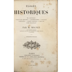 Éloges historiques