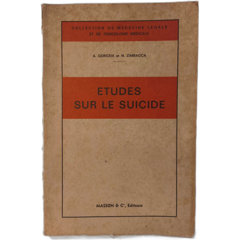 Etudes sur le suicide