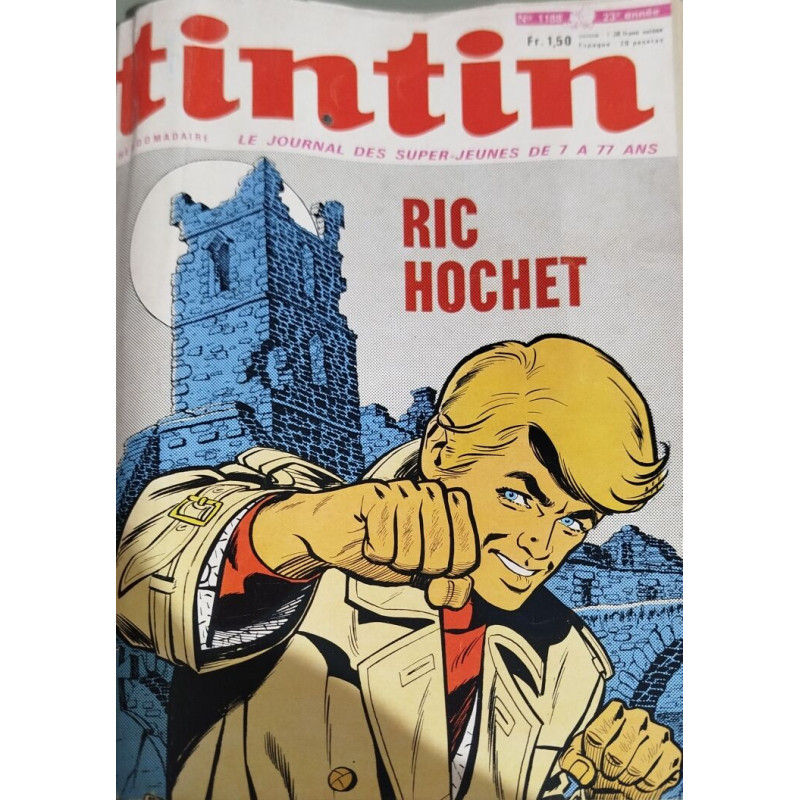 Tintin hebdomadaire n° 1188