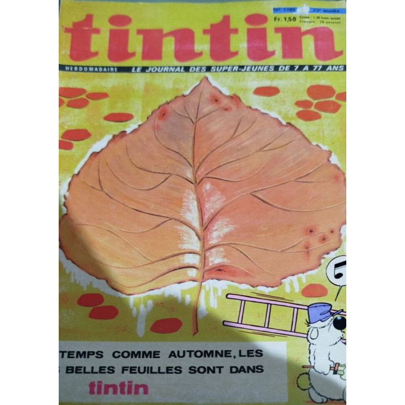 Tintin hebdomadaire n° 1195
