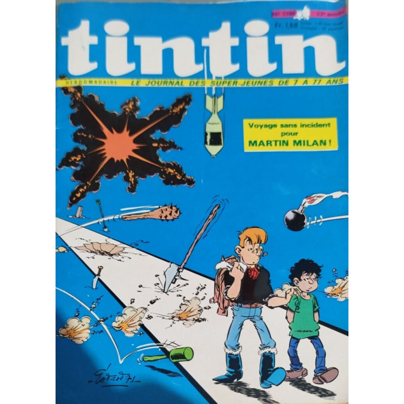 Tintin hebdomadaire n° 1190