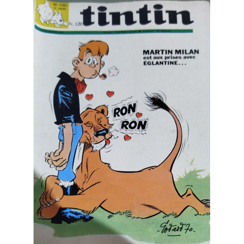 Tintin hebdomadaire n° 1153