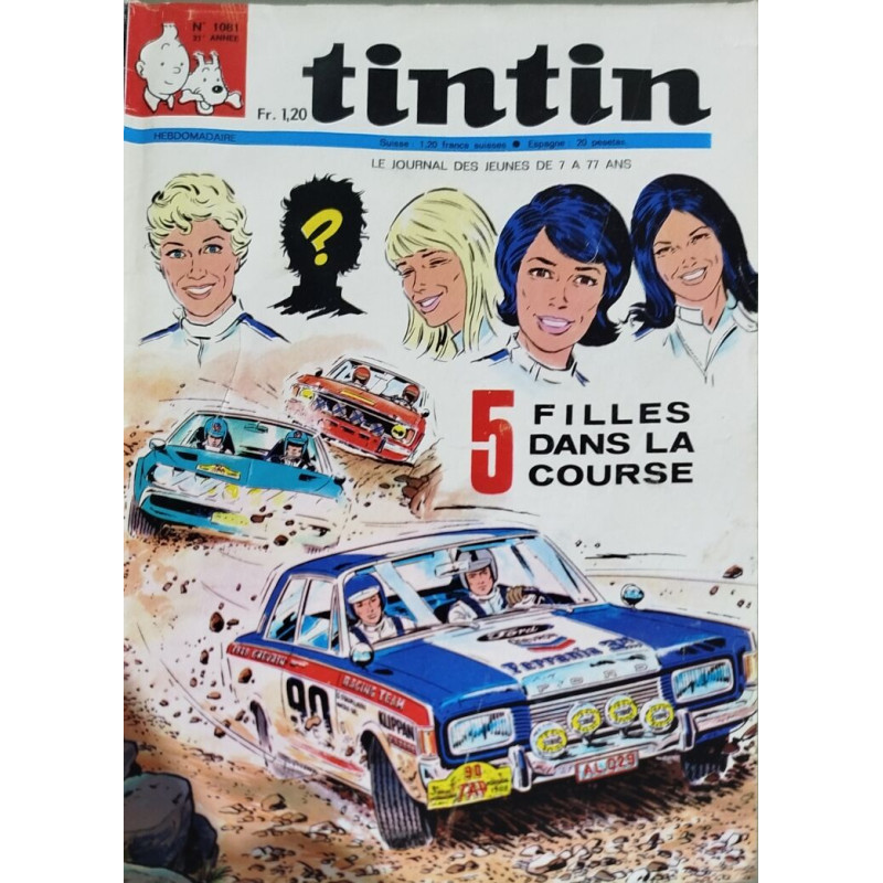Tintin hebdomadaire n° 1081