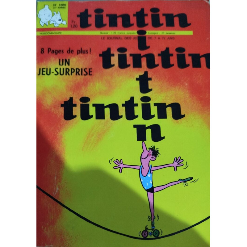 Tintin hebdomadaire n° 1089