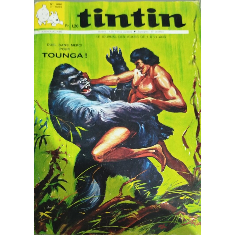 Tintin hebdomadaire n° 1091