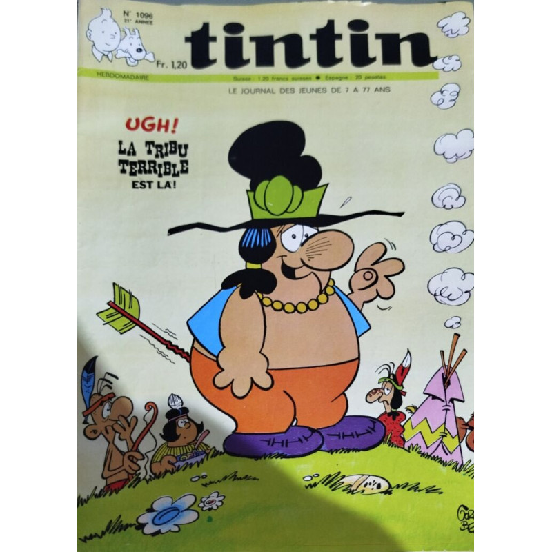 Tintin hebdomadaire n° 1096