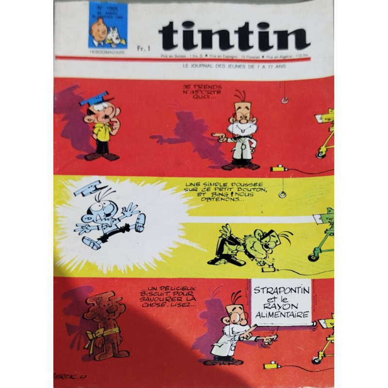 Tintin hebdomadaire n° 1005