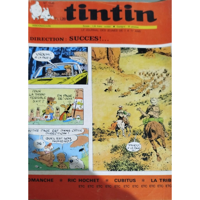 Tintin hebdomadaire n°1143