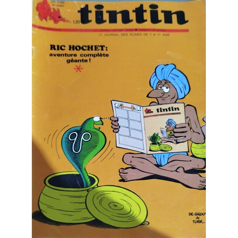 Tintin hebdomadaire n° 1132