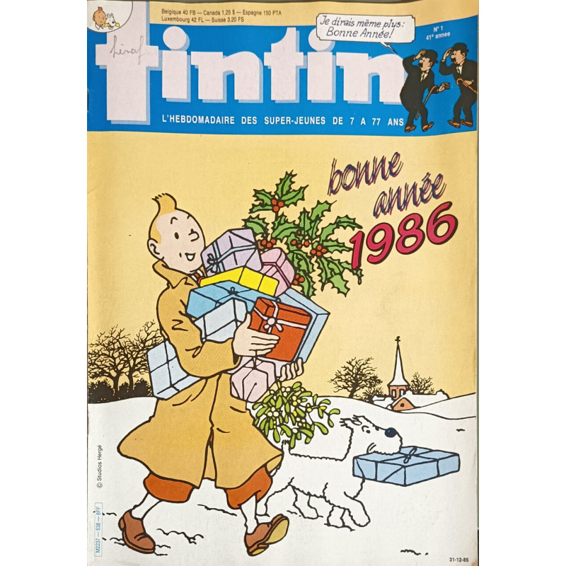 Tintin hebdomadaire n°1