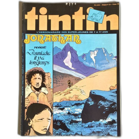 Tintin hebdomadaire n°20