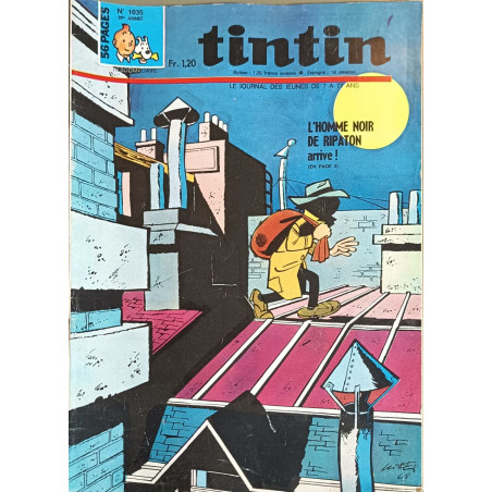 Tintin hebdomadaire n°1035