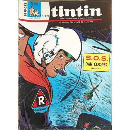 Tintin hebdomadaire n°1034