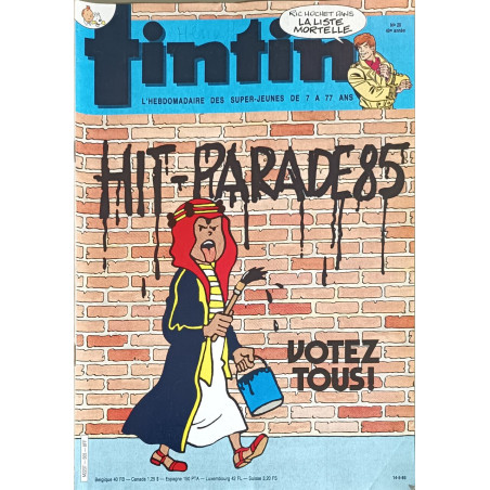 Tintin hebdomadaire n°20