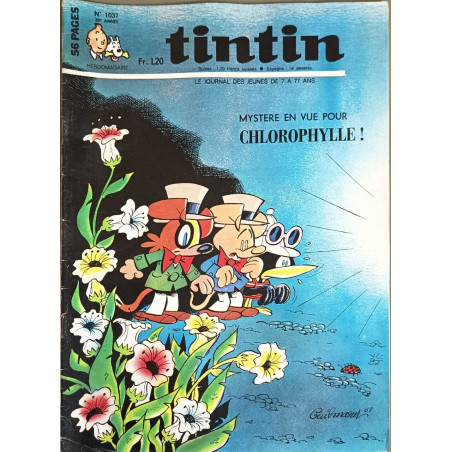 Tintin hebdomadaire n°1037