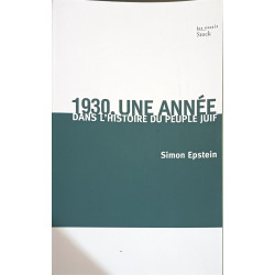 1930 une année dans l'histoire du peuple juif