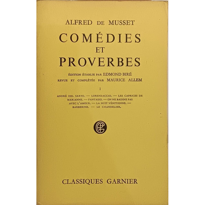 Comédies et proverbes