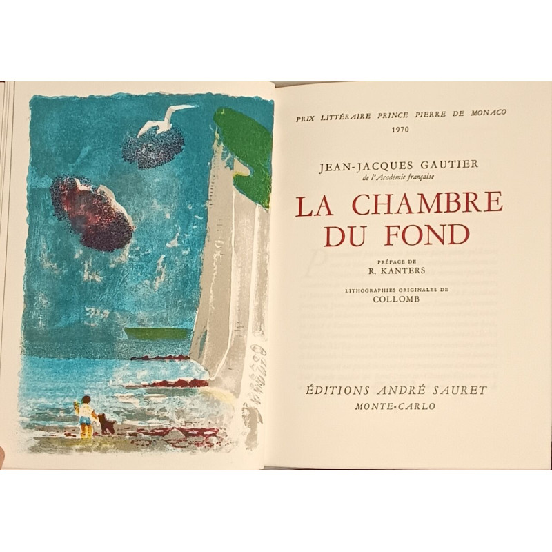 La chambre du fond/ lithographies originales de collomb