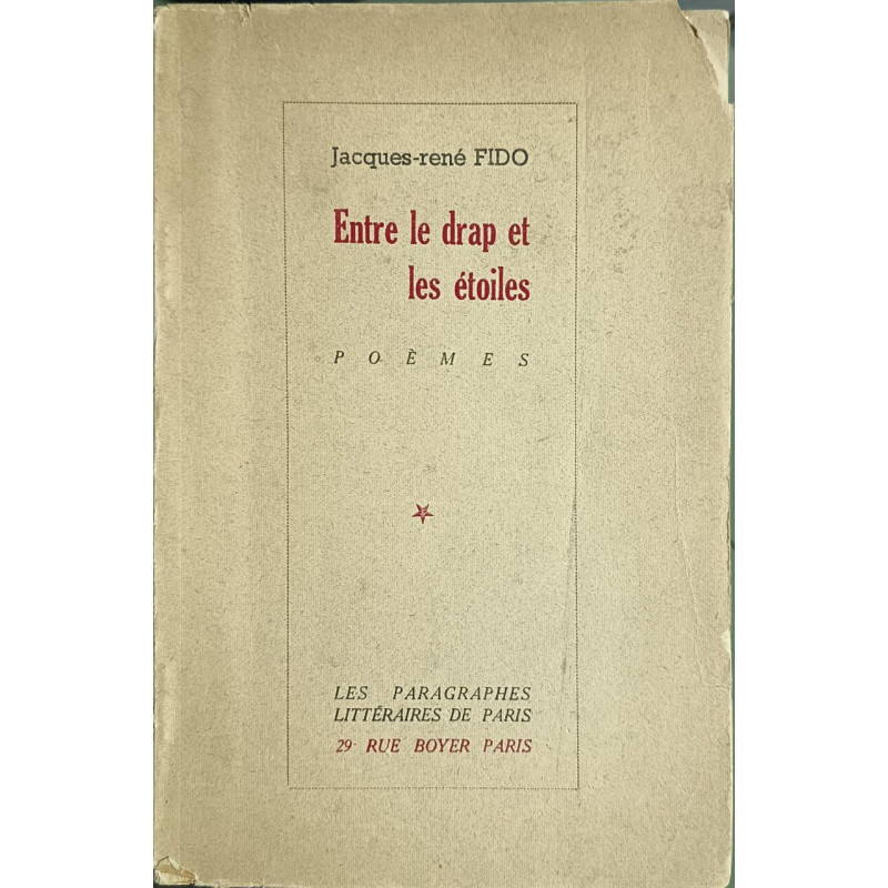 Entre le drap et les étoiles EO sur offset fin numérotée 44/300