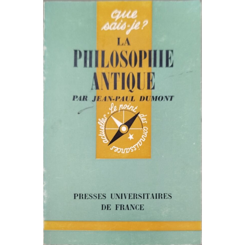 La philosophie antique