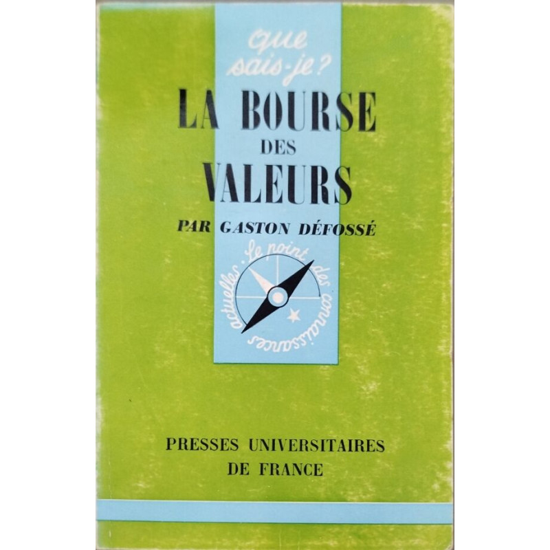 La bourse des valeurs