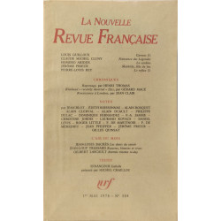 La nouvelle revue francaise n° 304 / EO numerotée pur fil ( n°17 )