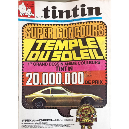 Tintin hebdomadaire n°1103